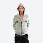 Ruched Zip-up Hoodie